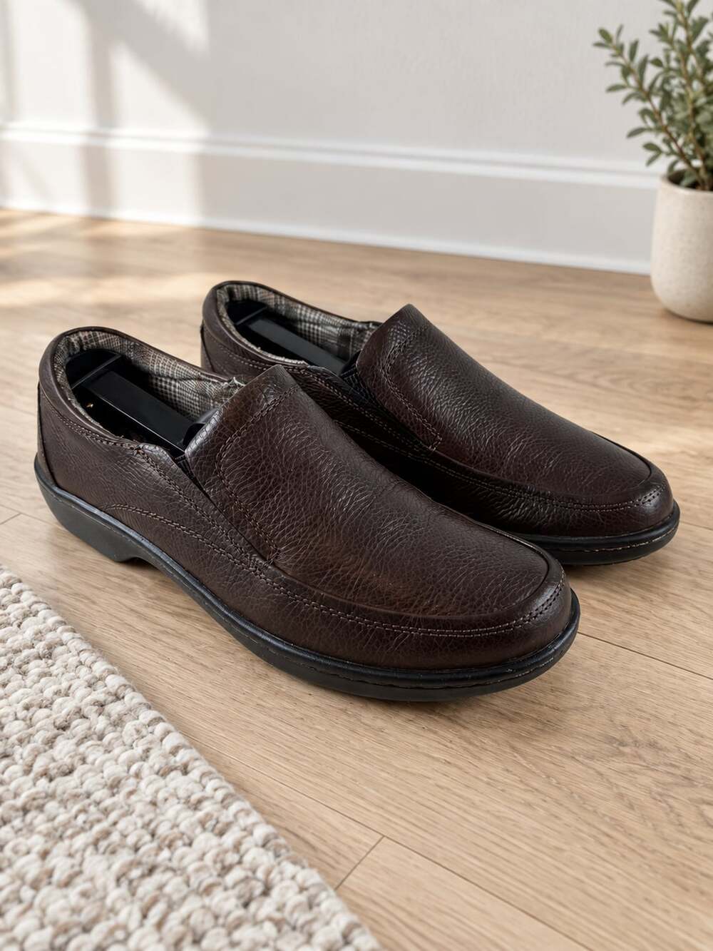 Eastland Kaitlyn Brown Leather Comfort Slip On Loafers Women’s Size 7M